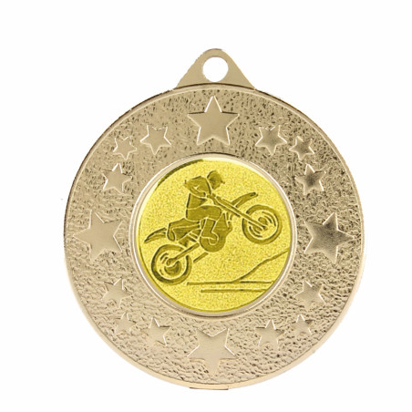 Médaille 50mm multisports avec pastille - CH-IM00777