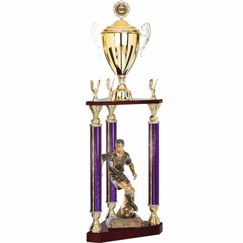 Trophée à étage et résine multisports - F-147-01 F-52