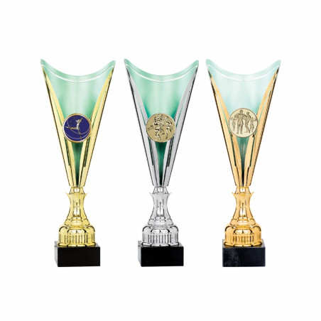 Coupe ligne laser podium multisports avec pastille - F-2801 - F-2802 - F-2803