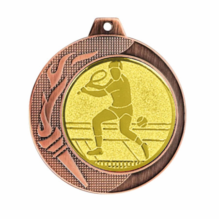 Médaille 70mm multisports avec pastille - F-Q-079