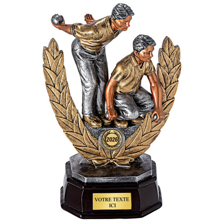 Trophée Résine Pétanque T-RS0212