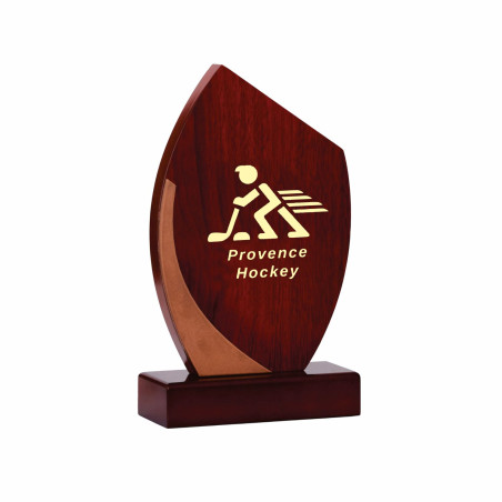 Trophée création bois podium - F-151-11 - F-151-12 - F-151-13