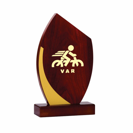 Trophée création bois podium - F-151-11 - F-151-12 - F-151-13