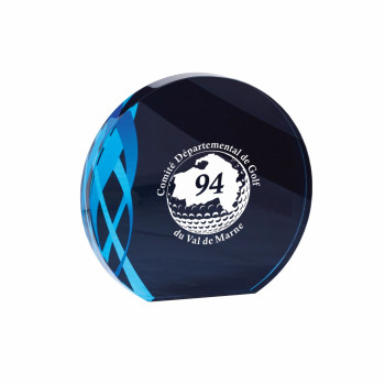 Trophée création verre -...