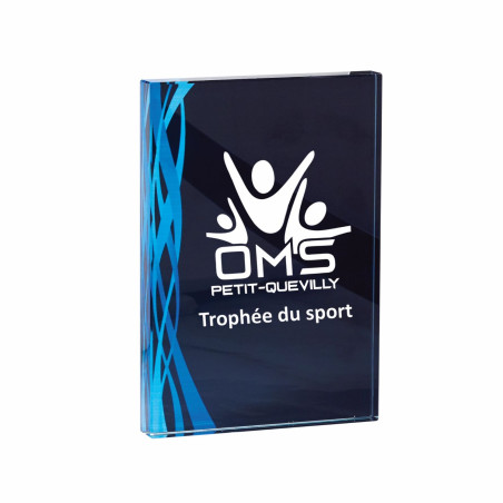 Trophée création verre - F-165-21 - F-165-22 - F-165-23