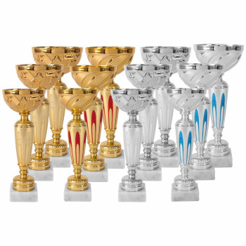 Lot de 12 coupes -...