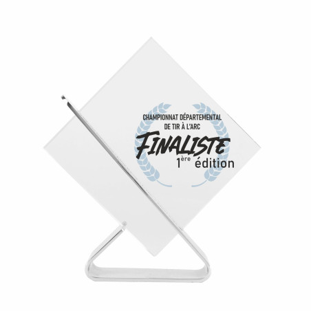 Trophée création verre et métal - CH-81841