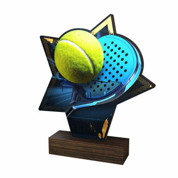 Trophée bois couleurs...