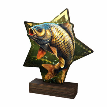 Trophée bois couleurs...