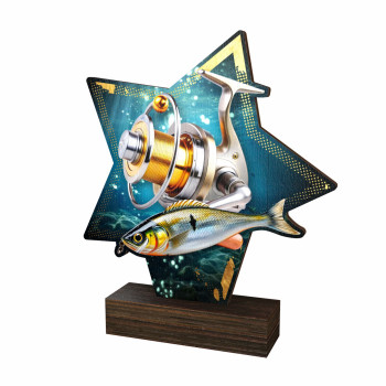 Trophée bois couleurs...