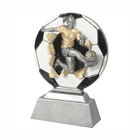 Trophée résine Foot Féminin - B-RE.070