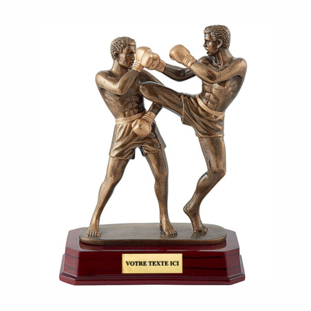 Trophée résine spécial boxe - T-RS0781