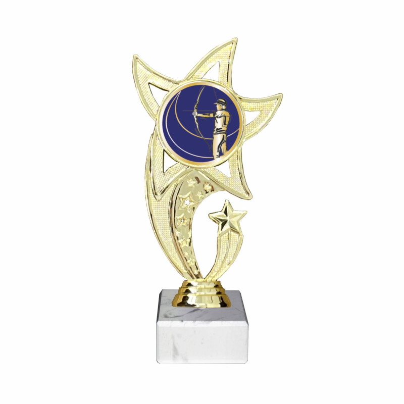 Trophée étoile divers multisports avec pastille BC-B625