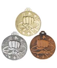 Médaille Frappée 50mm Judo ou Karaté - F-NY06