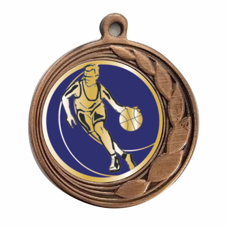 Médaille 35mm avec pastille multisports - CA-FE195