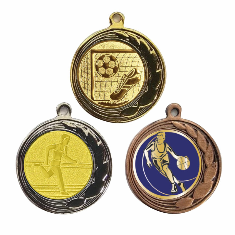 Médaille 35mm avec pastille multisports - CA-FE195