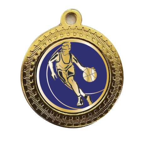 Médaille 35mm avec pastille multisports - CA-FE196