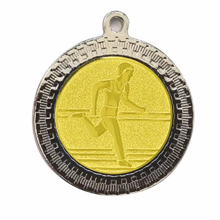 Médaille 35mm avec pastille multisports - CA-FE196