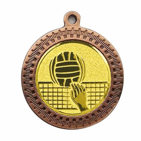 Médaille 35mm avec pastille multisports - CA-FE196