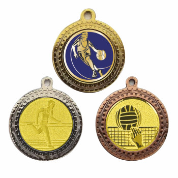 Médaille 35mm avec pastille...