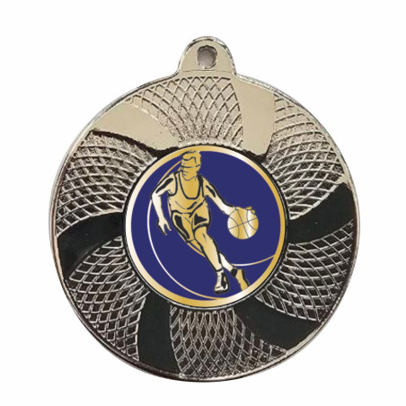 Médaille 50mm avec pastille multisports - CA-FE016