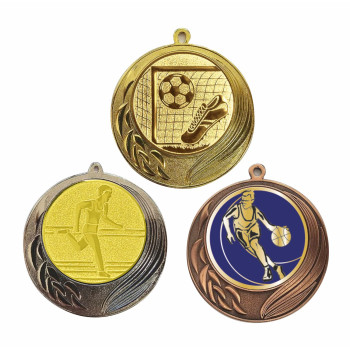 Médaille 70mm avec pastille...