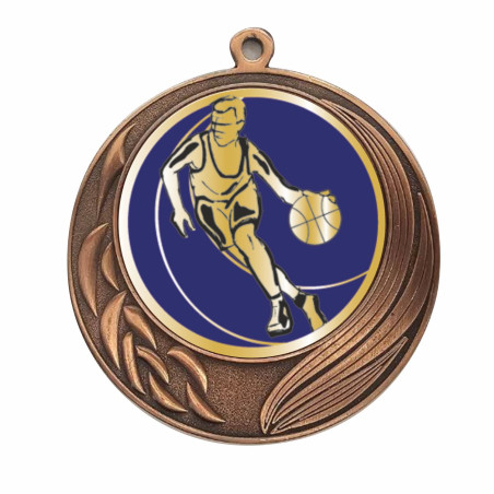 Médaille 70mm avec pastille multisports - CA-FE123