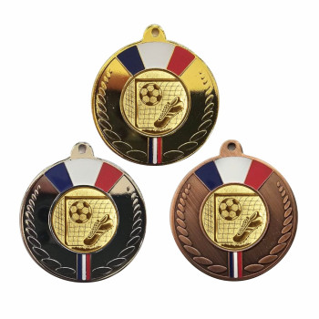 Médaille 50mm avec pastille...
