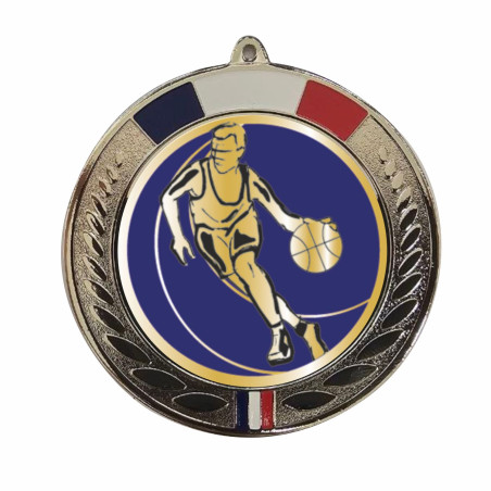 Médaille 70mm avec pastille multisports - CA-FE0129