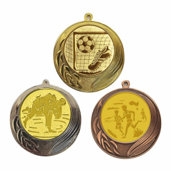 Médaille 70mm avec pastille...