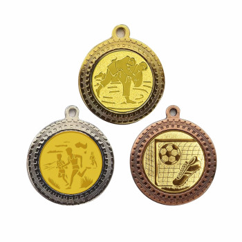 Médaille 35mm avec pastille...
