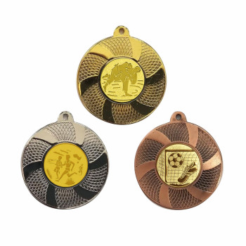 Médaille 50mm avec pastille...