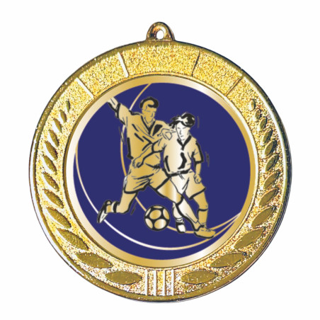 Médaille 70mm avec pastille multisports - CA-FE129