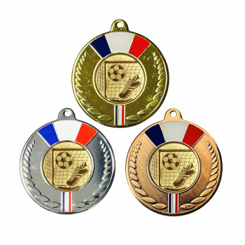 Médaille 50mm avec pastille...