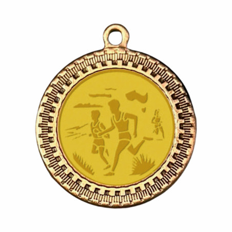 Médaille 35mm avec pastille multisports - CA-11FE196