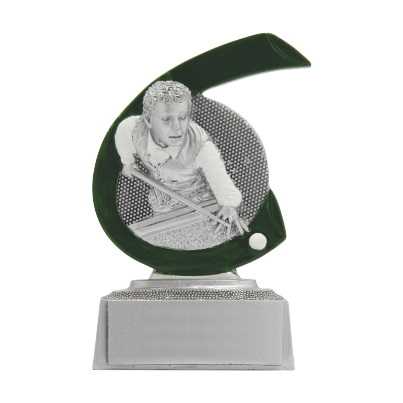 Trophée résine spécial billard - B-FG265