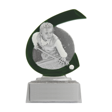 Trophée résine spécial billard - B-FG265