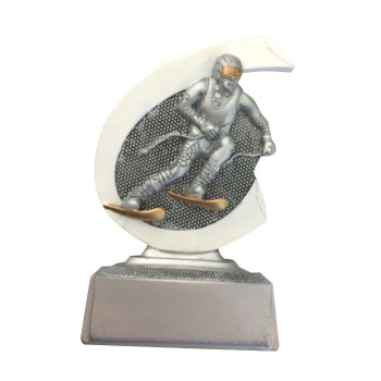 Trophée résine spécial ski...