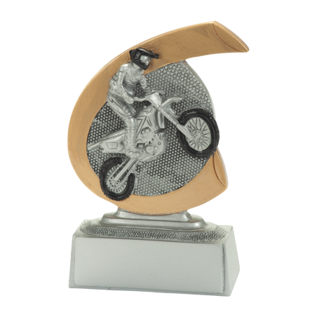 Trophée résine spécial motocross - B-FG274