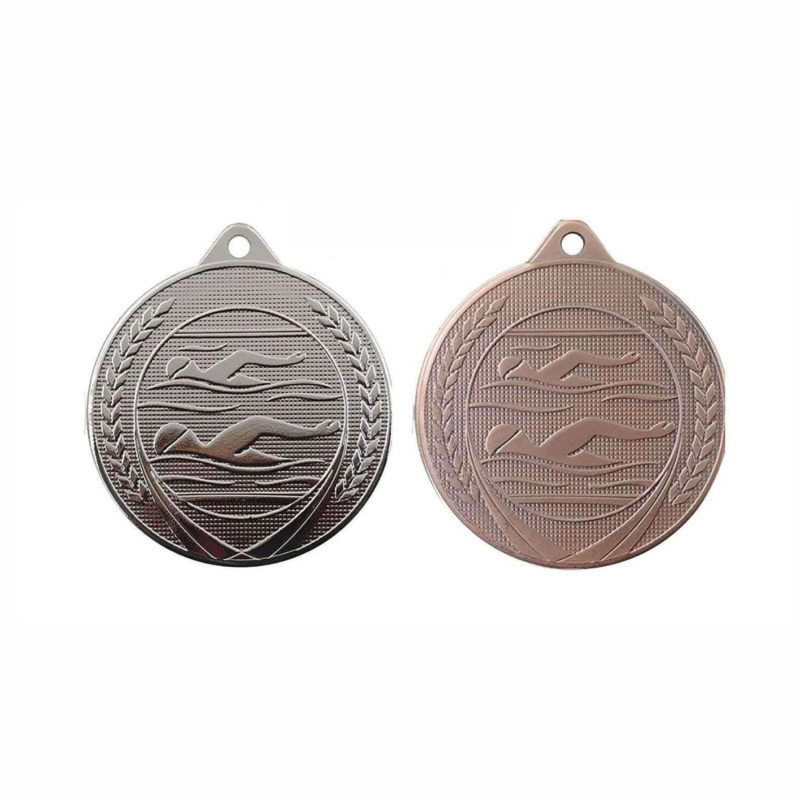 Médaille Frappée 50mm Natation - CH-IM00613