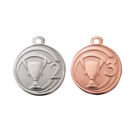 Médaille Frappée 45mm Podium/Victoire - 56196
