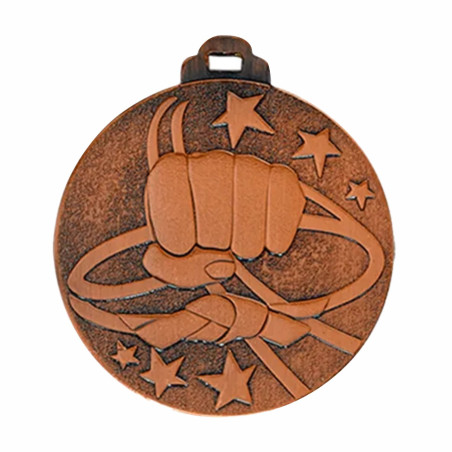 Médaille Frappée 50mm Judo ou Karaté - F-NY06