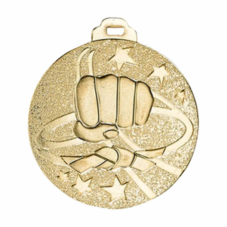 Médaille Frappée 50mm Judo ou Karaté - F-NY06