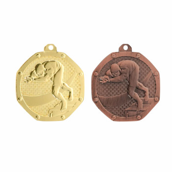 Médaille frappée 50mm...