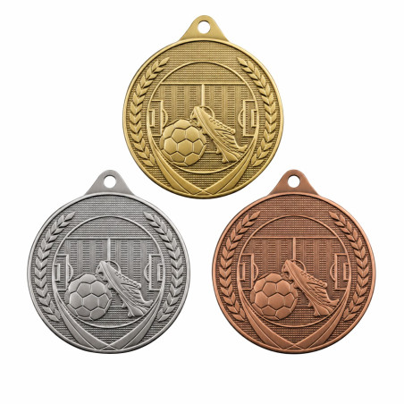 Médaille Frappée 50mm Football - CH-IM00624