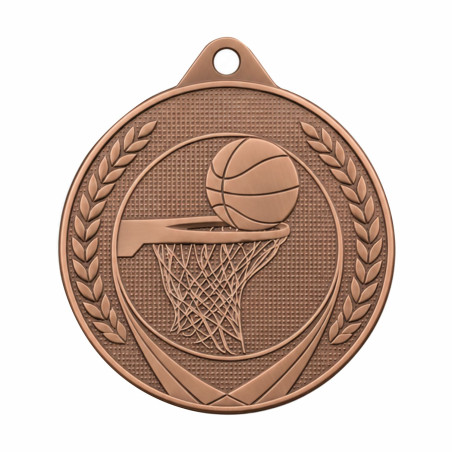 Médaille Frappée 50mm Basketball - CH-IM00612