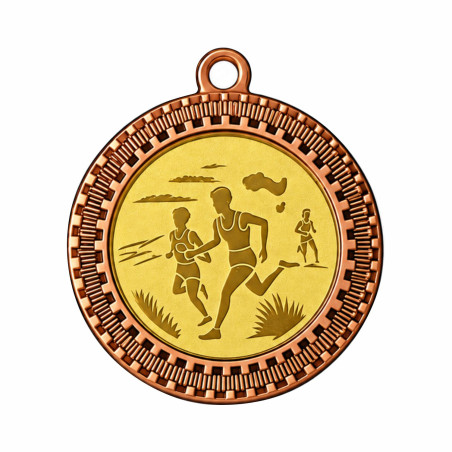 Médaille 35mm avec pastille multisports - CA-11FE196