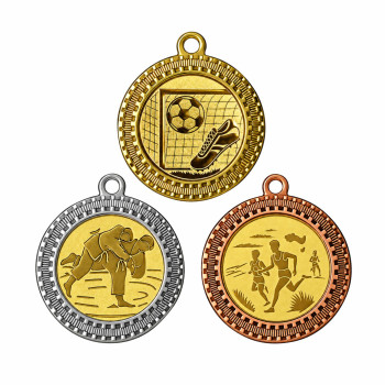 Médaille 35mm avec pastille...
