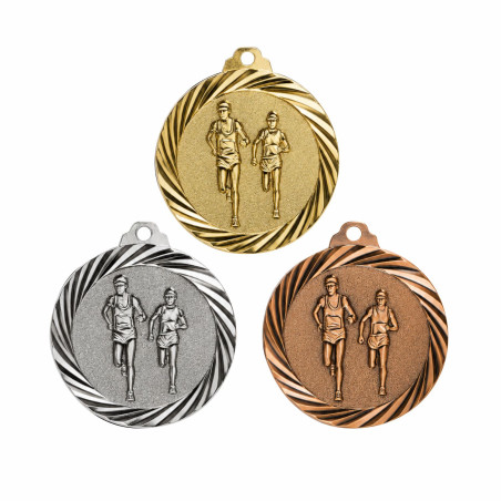 Médaille Frappée 32mm Course à pied - F-NX04