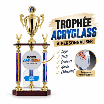 Trophée à étage et son...